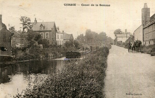 Carte corbie canal - corbie,