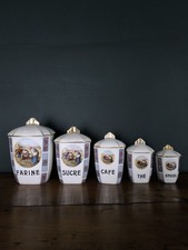 Lot De 5 Pots Anciens De