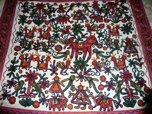 Vintage gujarat ornate tribal - vintage,