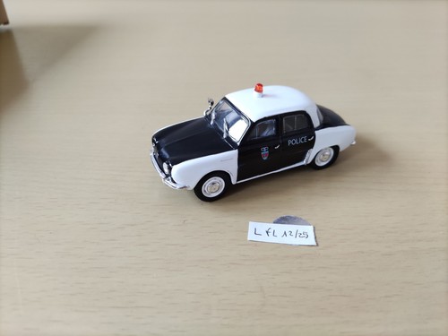 Norev renault dauphine police - norev,,