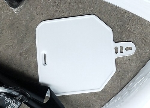 Plastics front number - number, f
