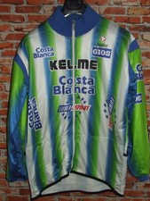 KELME COSTA BLANCA Maillot Vélo Veste Cyclisme Pile Synthétique Tg. 3XL
