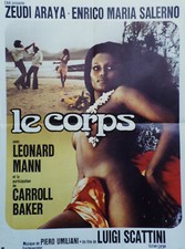 "LE CORPS (IL CORPO)" Affiche