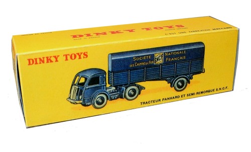 Dinky toys boîte - dinky, repro