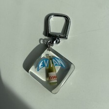 PORTE-CLE Bourbon - EVIAN  avec bulle mobile -TBE