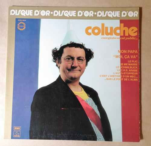 Coluche enregistrement - coluche,