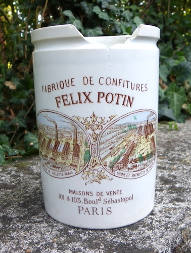 Ancien pot confitures felix - pot,