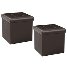 Pouf rangement pliable - pouf,