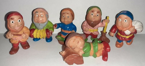 Lot figurines pvc blanche - lot,