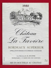 81/07EtiquetteLabel BORDEAUX