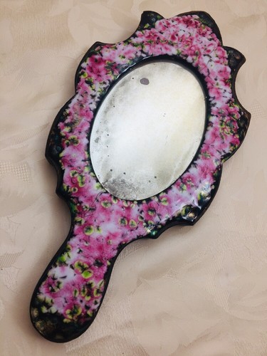 Ancien miroir cuivre - miroir,
