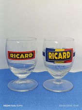 Lot de 2 verres ballon RICARD Le Vrai Pastis De Marseille 
