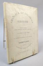 CHAMPFLEURY GRANDEUR ET DECADENCE D'UNE SERINETTE ILL. DESBROSSES E.O. 1857
