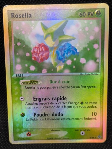 Carte pokemon roselia holo - carte,