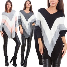 Pull Femme Ample à Rayures