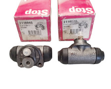 CITROËN 2CV / DYANE / MEHARI / AMI8 - Paire de cylindres de roue AR 17.5mm