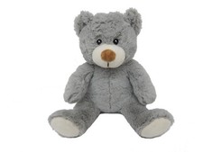 Peluche Ours Gris Bouillotte
