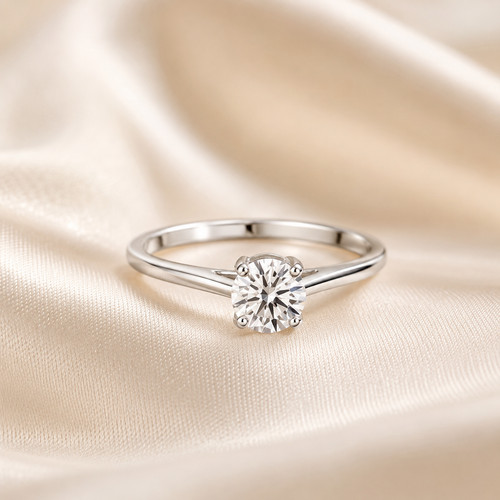 Bague solitaire diamant - bague,