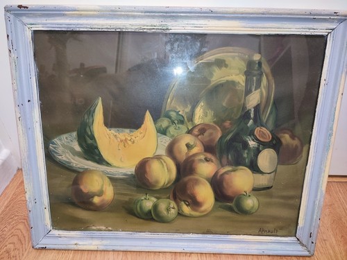 Tableau ancien lithographie - tableau,