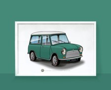 Poster Mini Austin break verte
