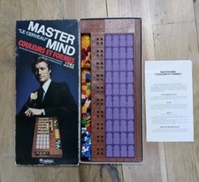 Master Mind Le Cerveau Couleurs et Formes Vintage Jeu de Société Rare Capiepa 