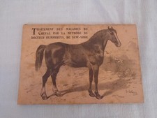 TRAITEMENT DES MALADIES DU CHEVAL PAR LA METHODE DU DOCTEUR HUMPHREYS NEW YORK