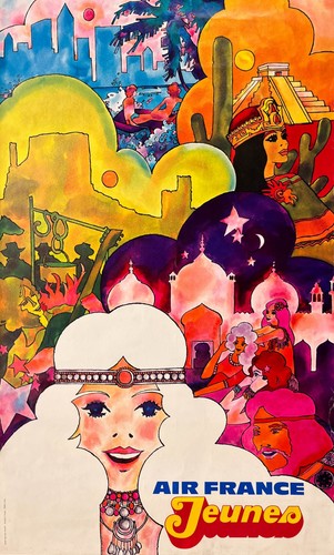 Affiche ancienne originale - ancienne,