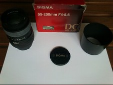 Objectif Sigma 55-200mm