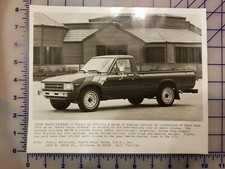 Photo de presse camionnette Toyota 1980 