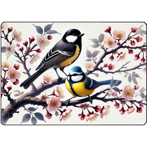 Planche découper oiseaux - découper,