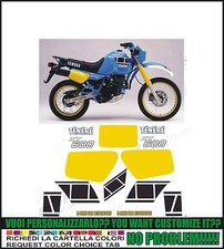 Autocollants XT 600 Z Tenere