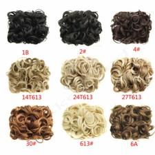 Chouchou  Updo Scrunchie  Ponytail Extension de Cheveux Naturel Donut chignon ep