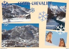 05 - Serre Chevalier - Multivues - Marmottes - Flamme Postale de La Salle les Al