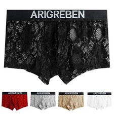Boxer homme taille basse en