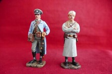 2 Soldats de plomb Russes WW1 - Soldat Guerre 14/18 Hachette - DEFAUTS