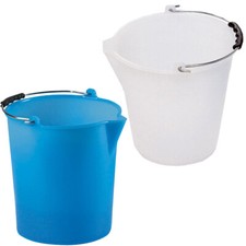 Seau Pour Laver Le Sol Avec Poignée En Plastique Industriel Résistant