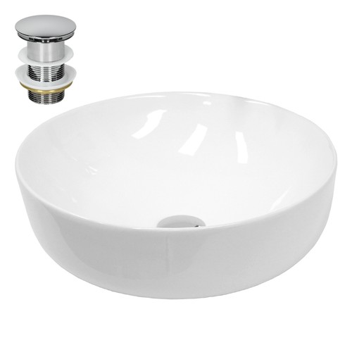 Lavabo céramique blanc - en,
