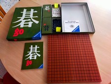 Jeu de Go ORIGINAL  Ravensburger plateau  bois COMPLET TBE