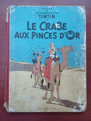 Crabe aux pinces - d'or,