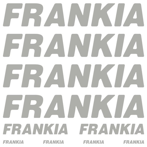 Frankia autocollant sticker - frankia,