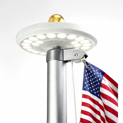 Led solar powered flag - 26,