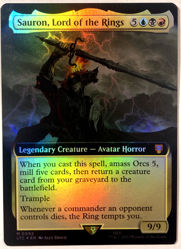 Mtg sauron lord the - lord, of