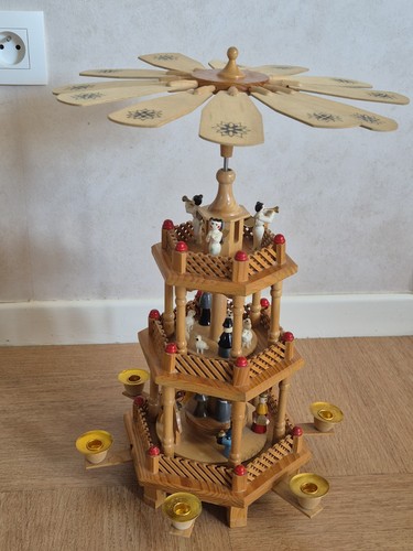 Vintage wooden christmas - vintage,