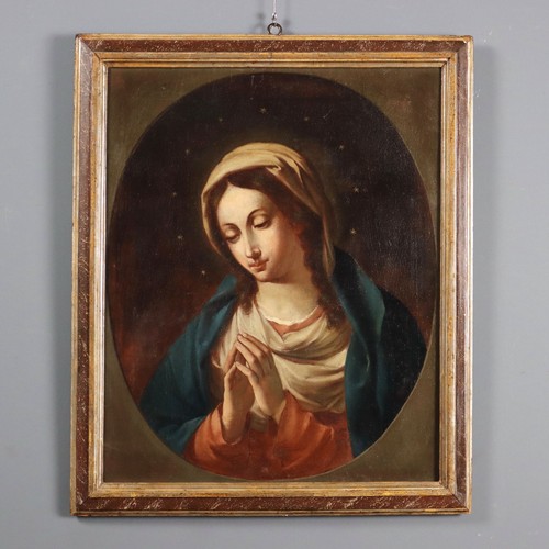 Tableau ancien vièrge - vièrge, marie