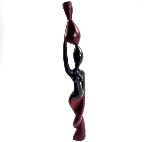 African female statue dakar - african,