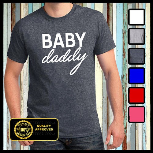 Baby daddy shirt - daddy, momma
