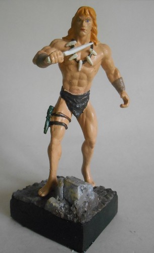 Figurine rahan 80mm peinte - rahan,