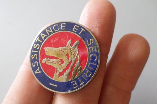 Badge broche maitre chien - badge,