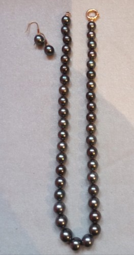 Collier perles tahiti - collier, cm