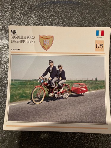 Carte fiche moto - carte,